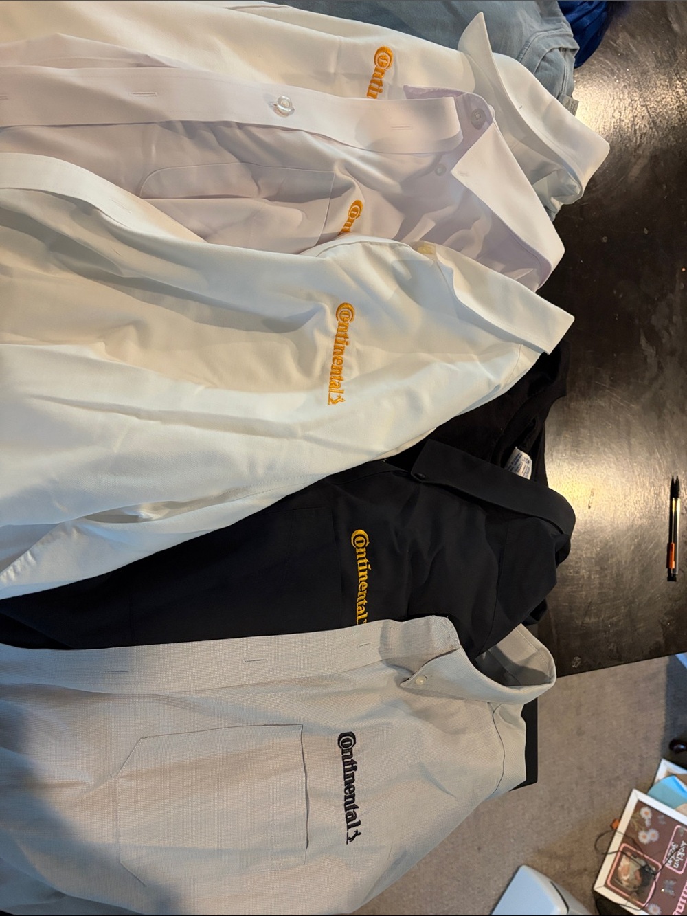 Embroidered Men’s Work  Xl White, Black, Light Gray lot-6